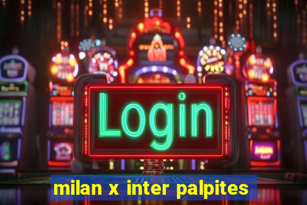 milan x inter palpites